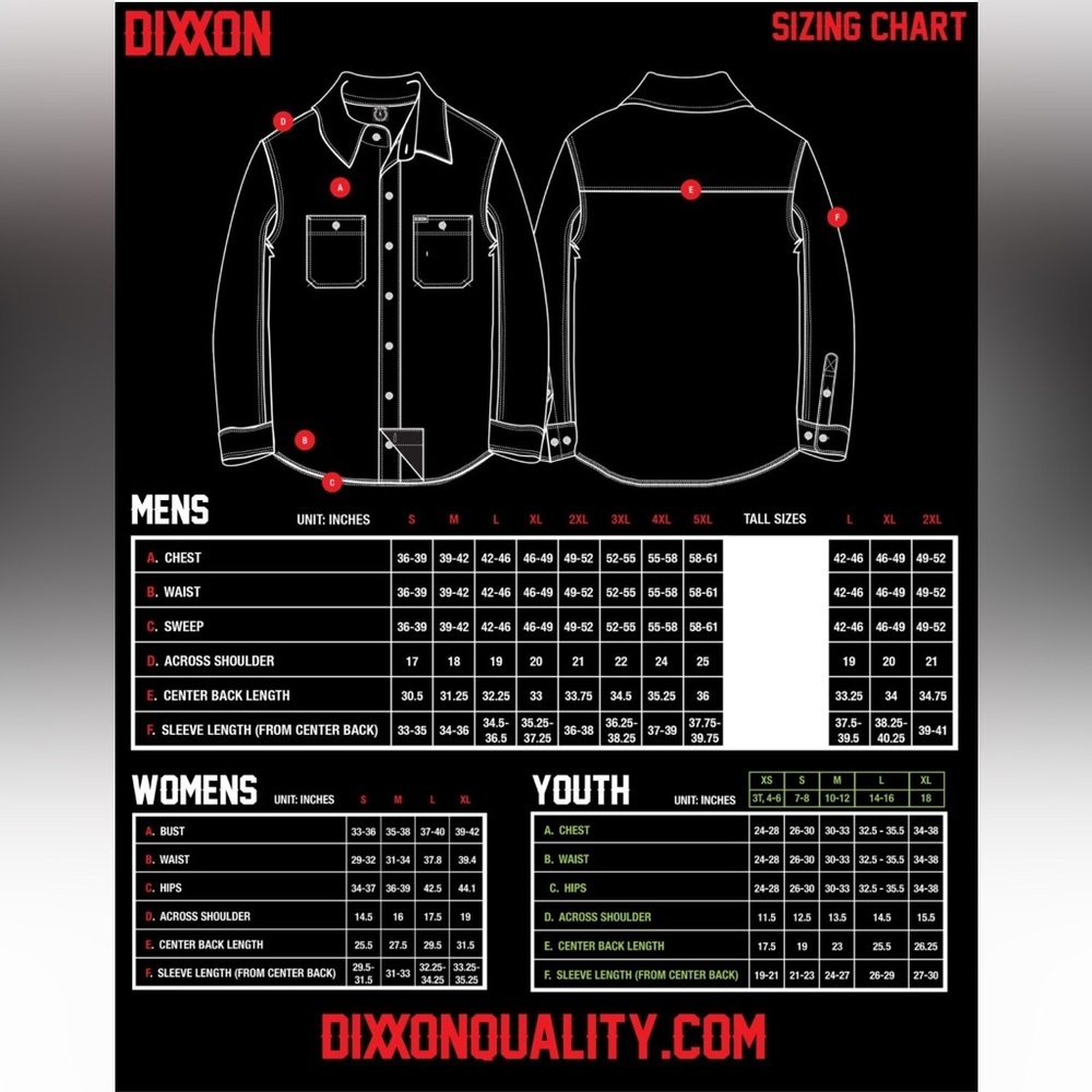 DIXXON Women’s Smoke Eater Flannel Shirt Plaid Gray Red Large NWOT - Picture 7 of 8